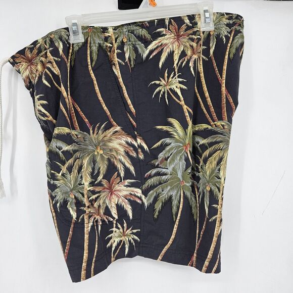 Tommy Bahama Swim Trunks Mens Large Shorts Lined Beach Paradise Nation Palm Tree - Picture 11 of 13